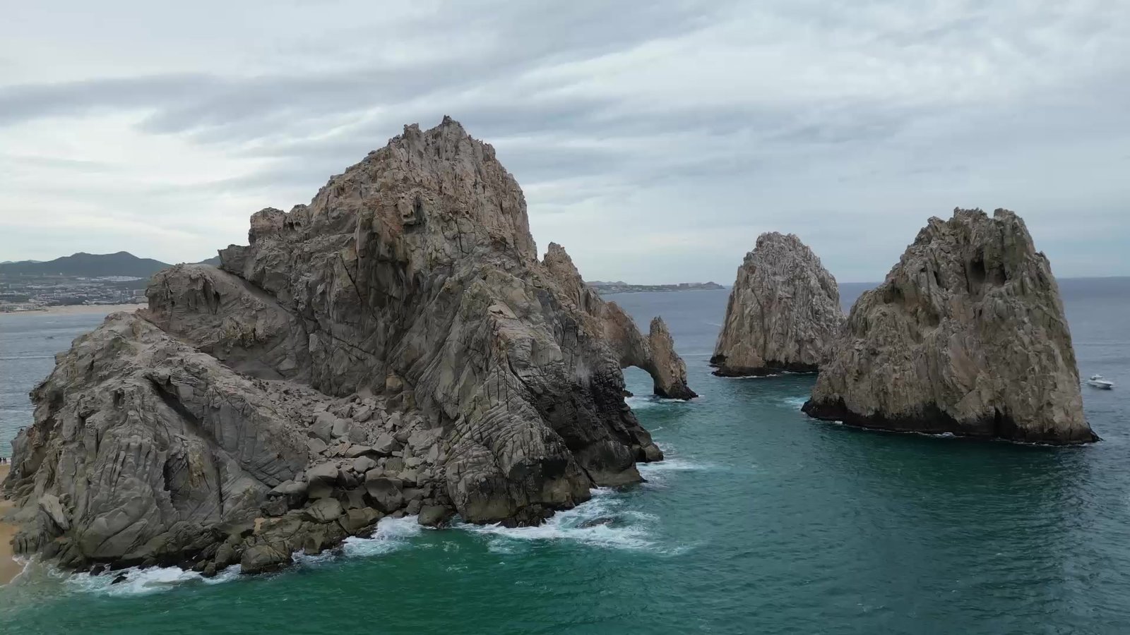 El Arco at Land's End, Cabo San Lucas, seen from the water