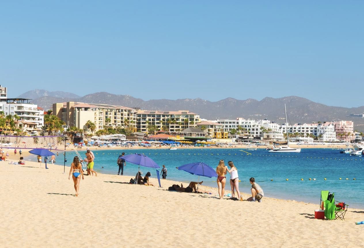 Medano Beach in Cabo San Lucas